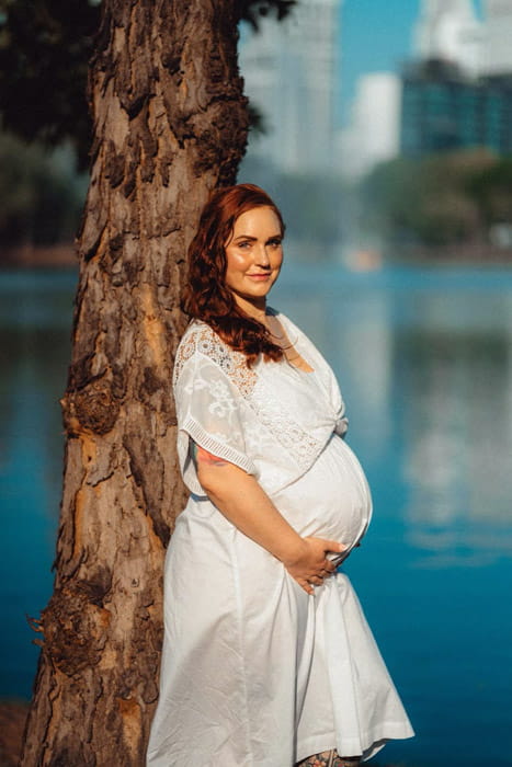 Maternity photoshoot Warsaw, baby bump photoshoot