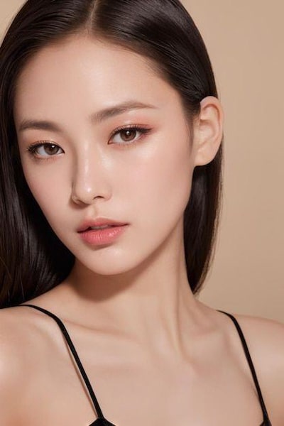 Natural makeup for a photoshoot in Warsaw